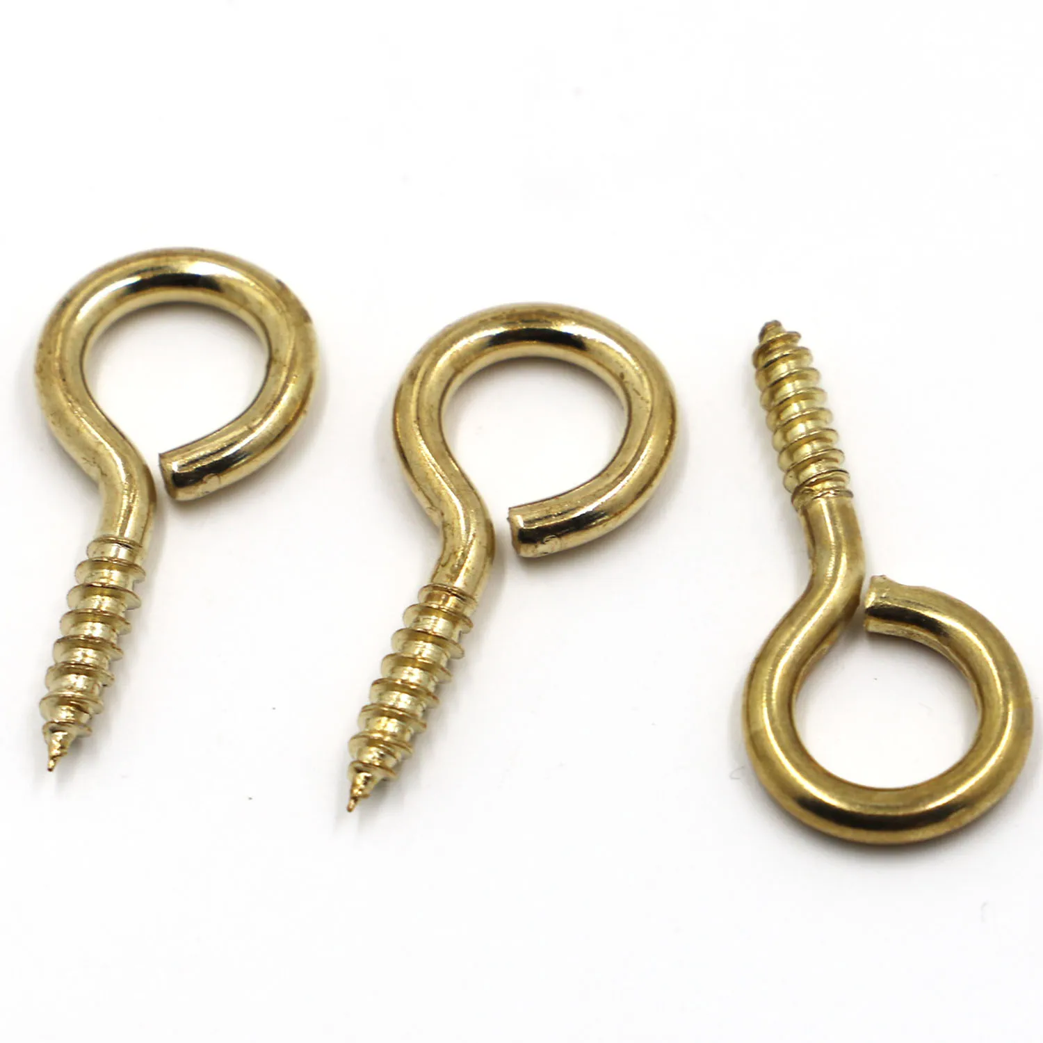 

1# 2# 3# 4# 5# 6# 8# 10# 12# 14# Eye Screw Bolt Hook Sheep Eye Self-tapping Screws DIY Accessories