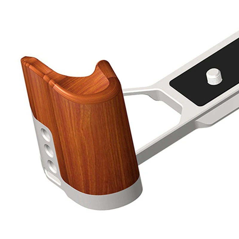 L-образный кронштейн для камеры деревянная ручка Nikon ZF опорная пластина штатив