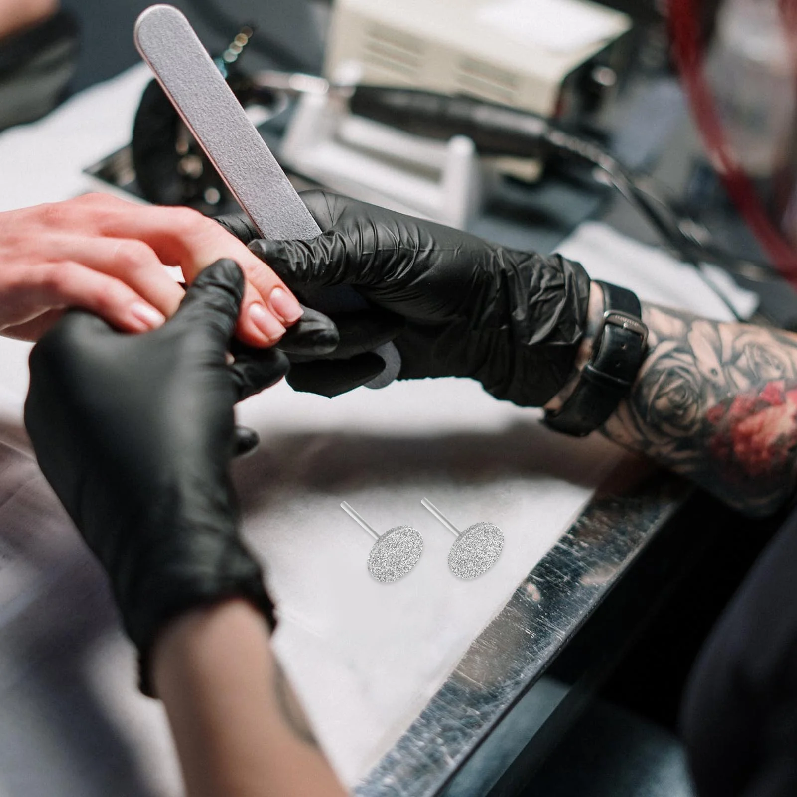 E-пилка дрель для ногтей маникюрные инструменты гель абразивная лента