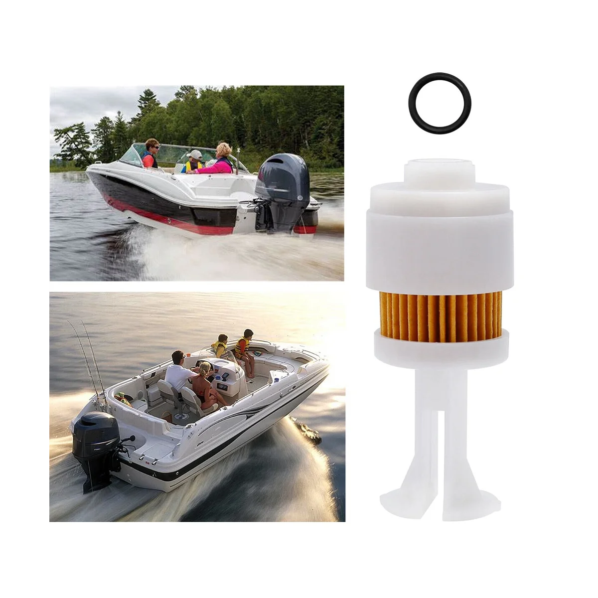 Топливный фильтр для подвесного двигателя 2 5/150-250Hp 65L-24563-00-00 600-290 18-7936 DX150 VX250 LX150 PX150