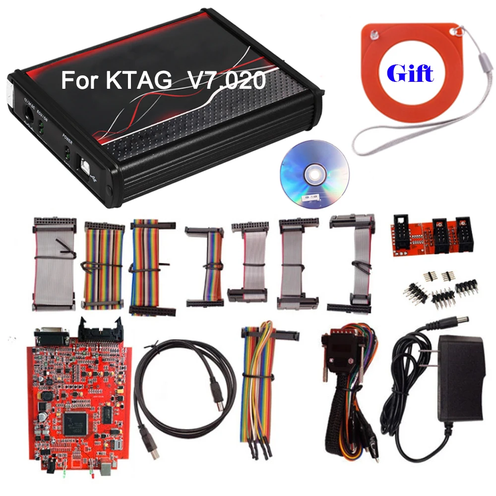 Для прошивки KTAG V7.020 программное обеспечение V2.23 OBD2 тюнинг автомобильных грузовиков ECU программирующий инструмент Master Version неограниченная маркерная строчка