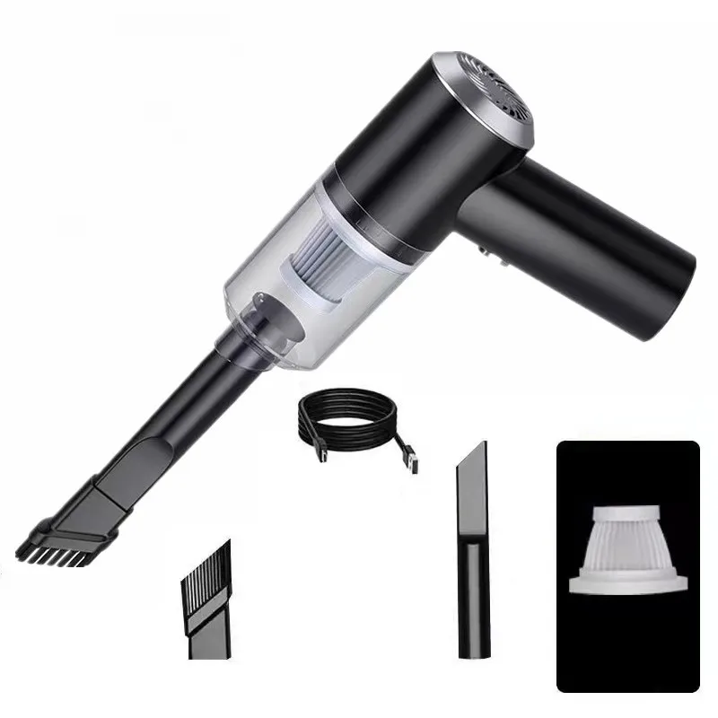 

Автомобильный портативный высокомощный бытовой ручной беспроводной автомобильный мини-пылесос и аксессуары