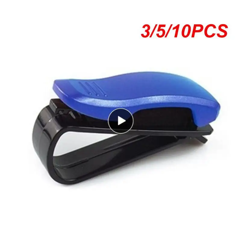 

3/5/10PCS Nondestructive Installation Car Business Card Ticket Clip Multi-function Creative Glasses Clip Durable Car Accessories