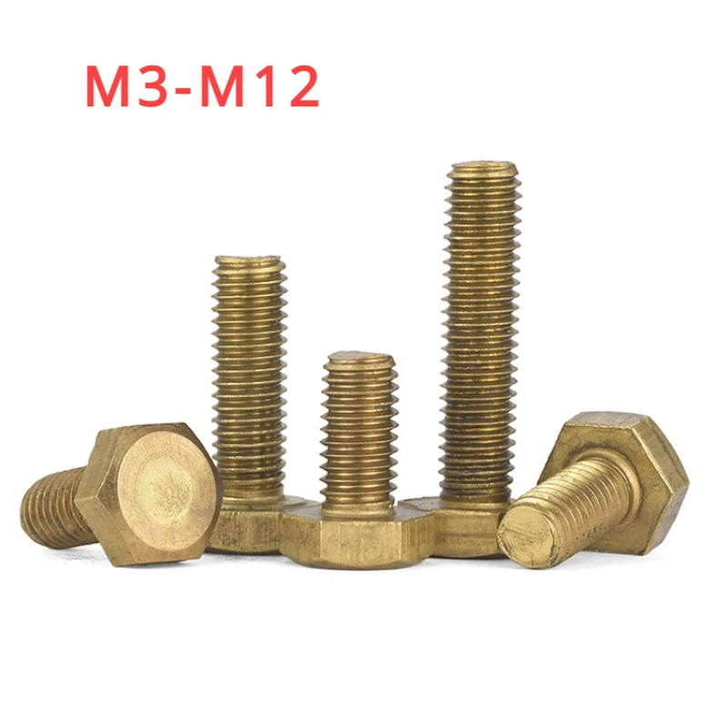 

Латунные болты Huiruixin M3-M12 с шестигранной головкой