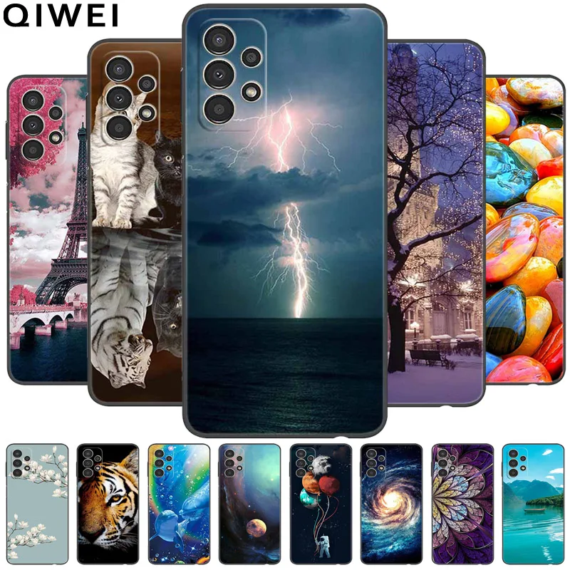 Для Samsung A13 A137F Чехол Мягкий силиконовый защитный чехол для телефона Galaxy 4G/A23 4G 5G TPU