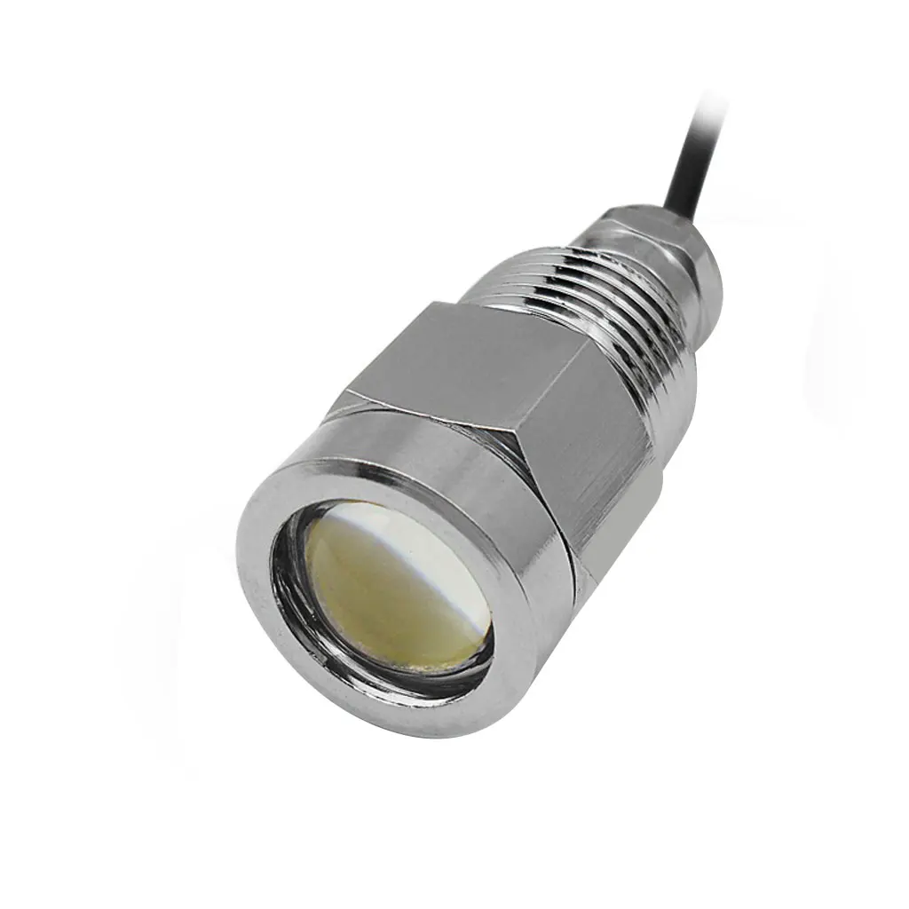 

Bright Waterproof IP68 Marine Boat Fishing Underwater 9W Drain Plug LED White Light Pack of 1