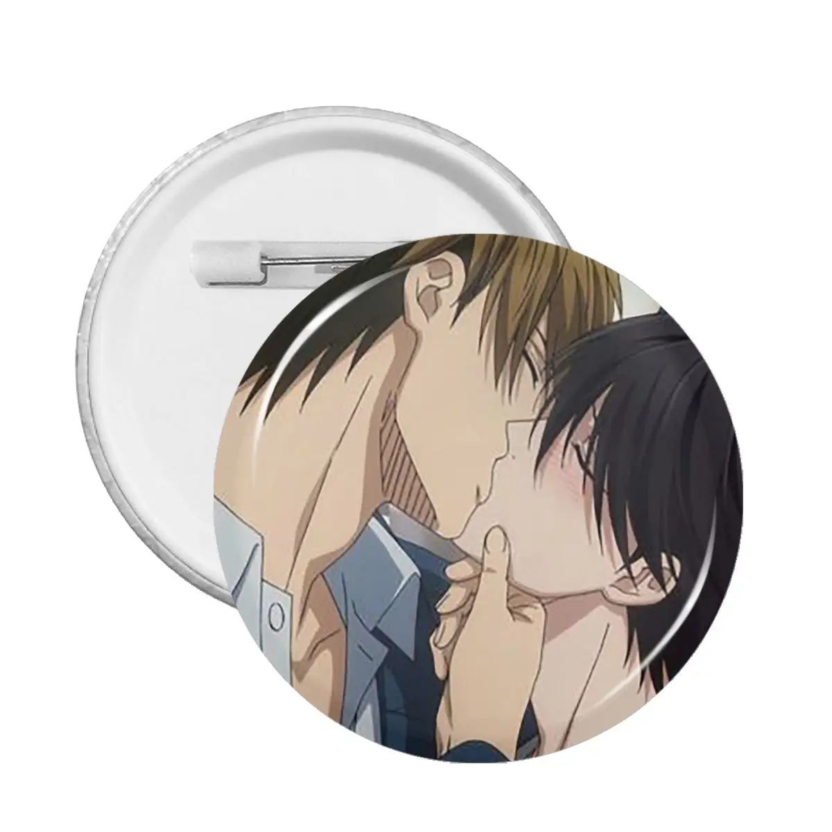 

ПВХ аниме Dakaretai Otoko 1-i Ni Odosarete Imasu значки милые ювелирные аксессуары подарок для одежды