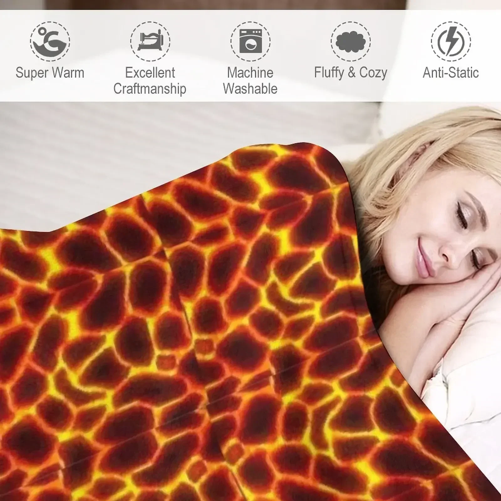 Одеяло OSRS Inferno с узором декоративные пляжные диваны роскошные одеяла St