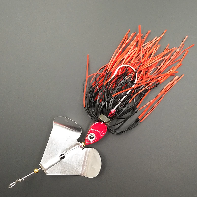 Liu Lunker Спиннерные приманки Жесткая рыболовная приманка 14 5 г Noisy Buzz Вращающееся