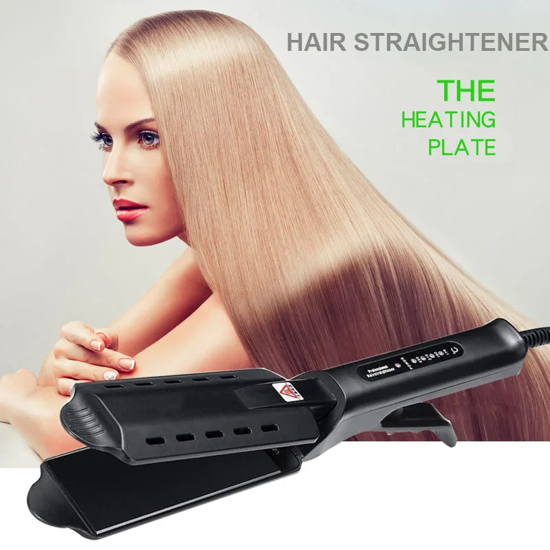 Professional hair straightener Steam hair straightener styling tool Rapid heating Four-gear Temperature Hair Straightener Women