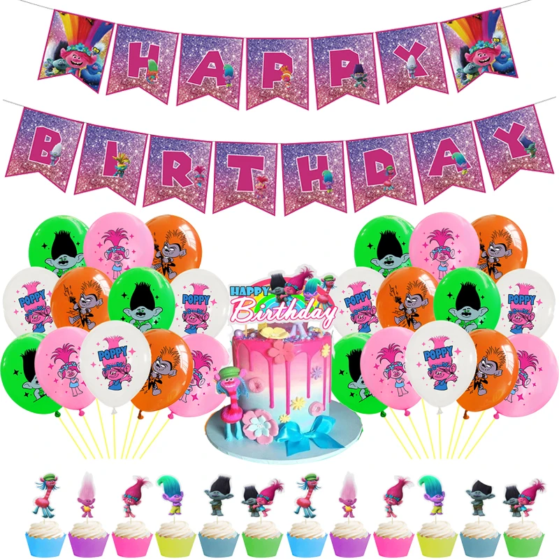 Тролловые воздушные шары мультяшная Фея для мальчиков и девочек волшебные