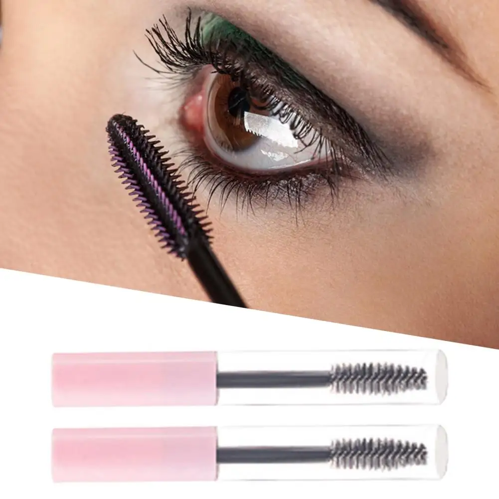 

10ml Empty Tube Bottle Portable Small Reusable Reused Makeup Tool Plastic Transparent Body Dispense Mascara Bottle for Travel