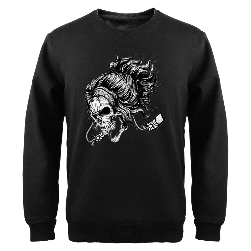 

Мужская Флисовая Толстовка с капюшоном, свободного покроя