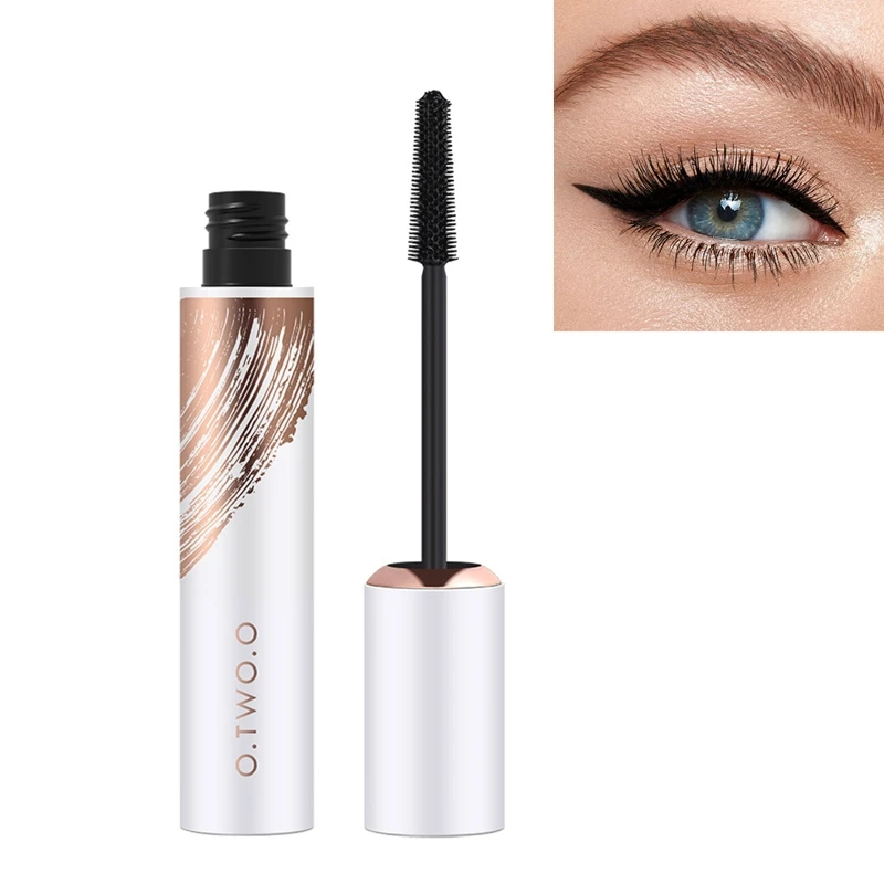 

4D Silk Fiber Lash Mascara for Lashes Lengthening and Thick,Long Lasting, Waterproof and Smudge-Proof Eyelashes Mascara 2022 New