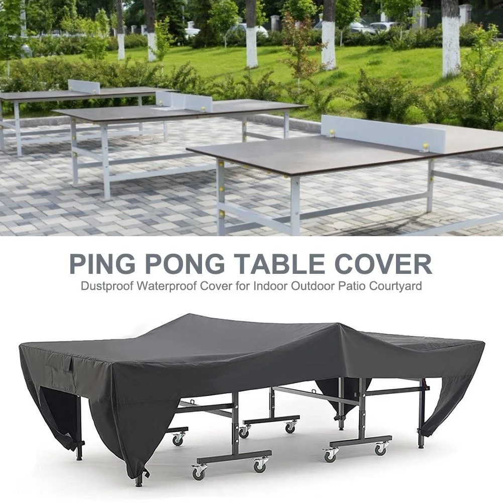 

Waterproof Ping Pong Table Cover Tennis Cover Protect Outdoor Indoor Anti-UV Dustproof Ping Pong Table Cover