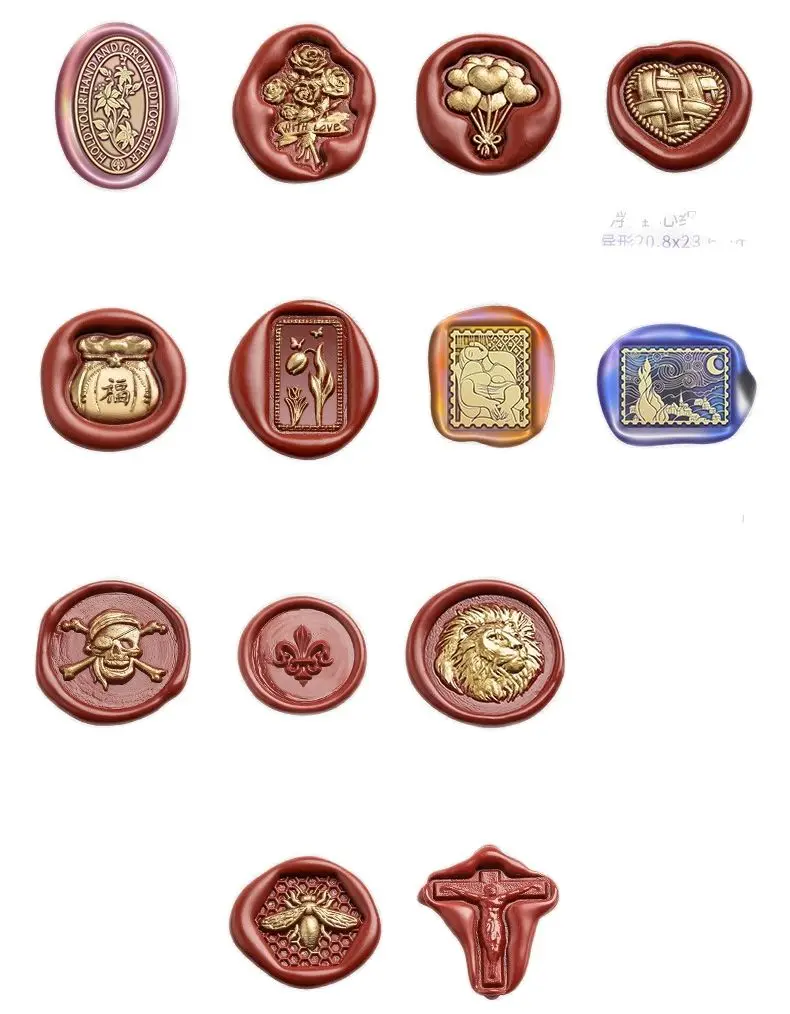 Цветочный 3D тисненый ретро восковой штамп печать любовь кошка лапа снежинки