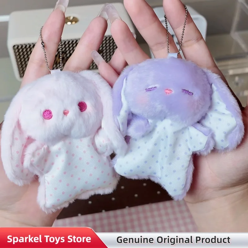Фото Оригинальный плюшевый кулон-подвеска Yooki Healing Bunny Series, коллекционная модная игрушка, милая фигурка, подарок на день рождения для друзей №2