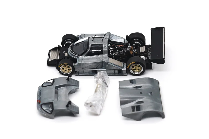 MOTORHELIX 1:64 787B Бело-синяя модель №18  Коллекционная металлическая литая миниатюрная модель автомобиля, подарки (art.: 3920dc0dda6cf) - 3920dc0dda6cf