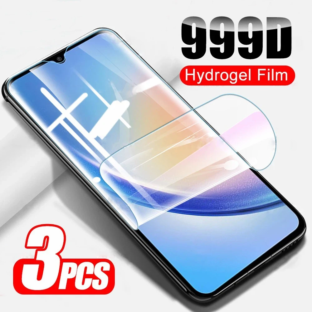 

3PCS For Samsung A54 A22 A33 A73 A53 Hydrogel Film for Samsung Galaxy A54 A34 A14 A52 A52S A32 A23 A13 4G 5G Screen Protector