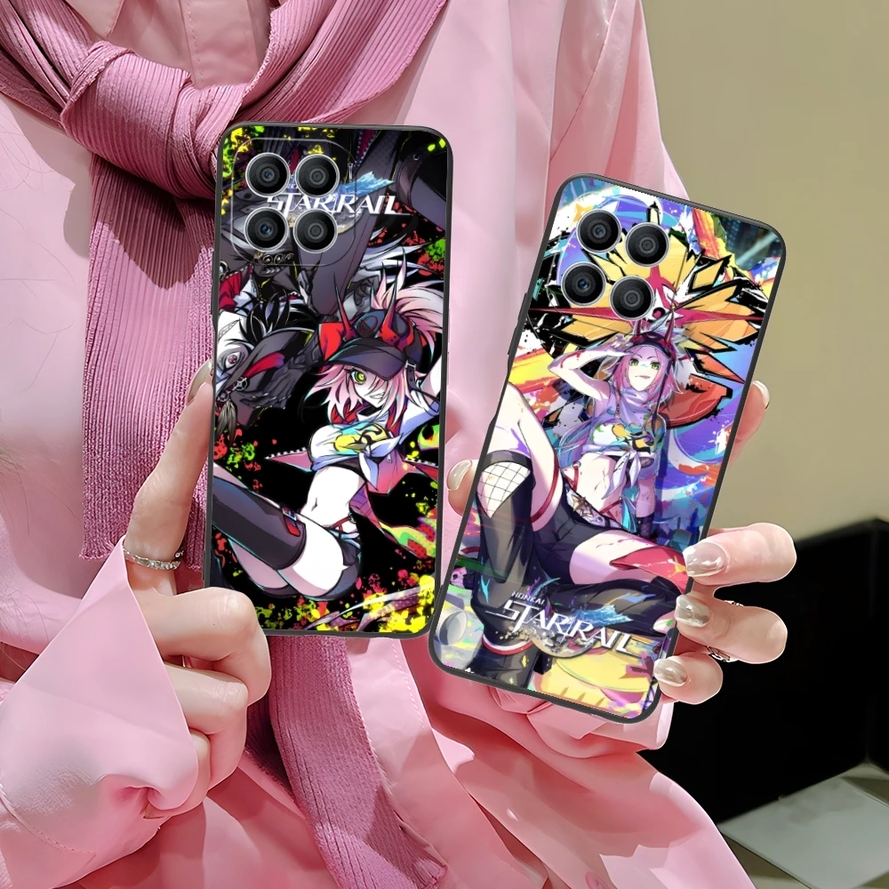 Чехол для мобильного телефона Honkai Star Rail Rappa Huawei Honor 90 80 70 60 50 30 20 10 9 8 7 Pro S SE Lite 5G