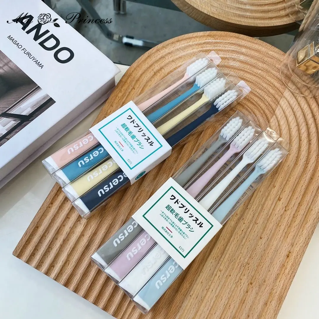 

4 шт., щётки для зубов, с мягкой щетиной