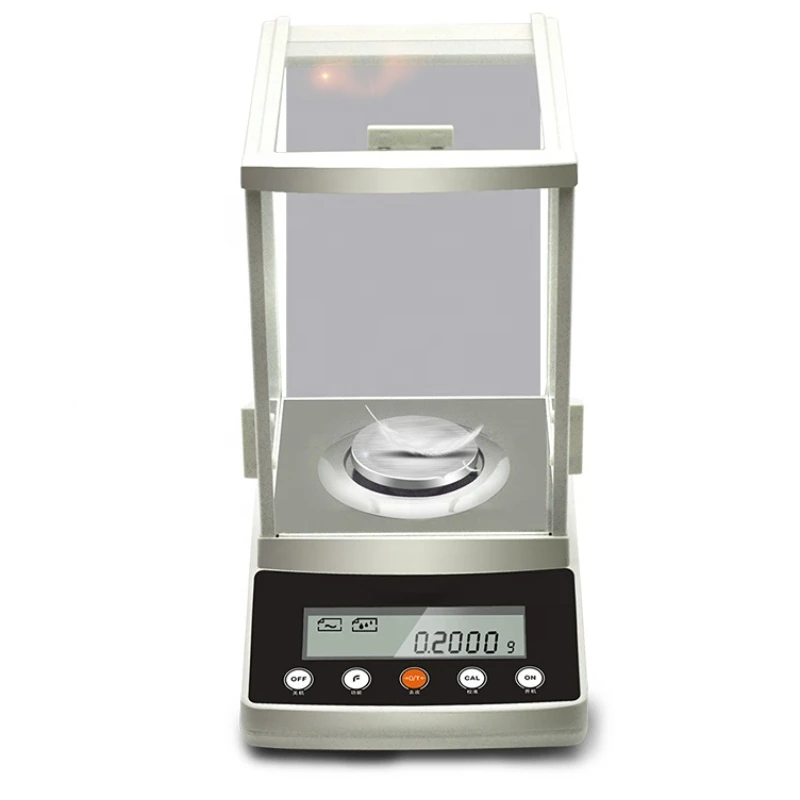 

220g 0.0001g 0.1mg LCD Laboratory Weight Balance Diamond Scale with Internal Calibration