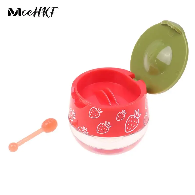 1PCS 6ml Strawberry Lipstick Container Case Cute Lipstick Bottle Empty Cosmetic Container For Lip Mask Concealer Lip Balm Jar