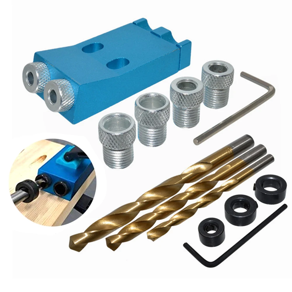 

DIY с приводом адаптер сверло Профессиональный гаечный ключ направляющий позиционирование локатор 15 градусов Алюминиевый Сплав карманный о...