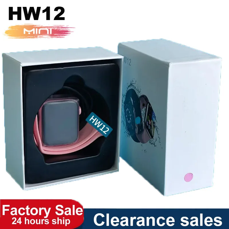 [Clearance sale] 40mm Women smartWatch HW12 Smart Watch Bluetooth Call Full screen touch Custom Watch Face Sport Fitness Watch