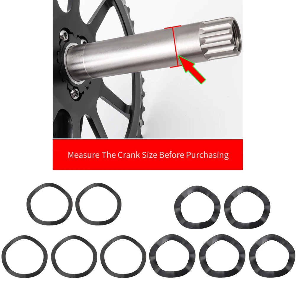 

5PCS Bike BB30 PF30 BB386 Bottom Bracket Adjust Washers MTB Road Bicycle Crankset Washer 24mm 30mm BB Crank Spacer