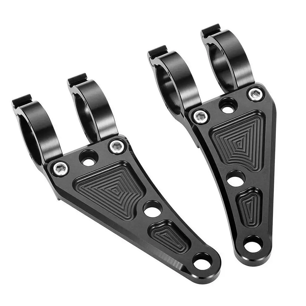 

1 Pair Motorcycle Fork Headlight Mounting Bracket Universal 41mm Clamps for for for 41mm Front Fork Tubes