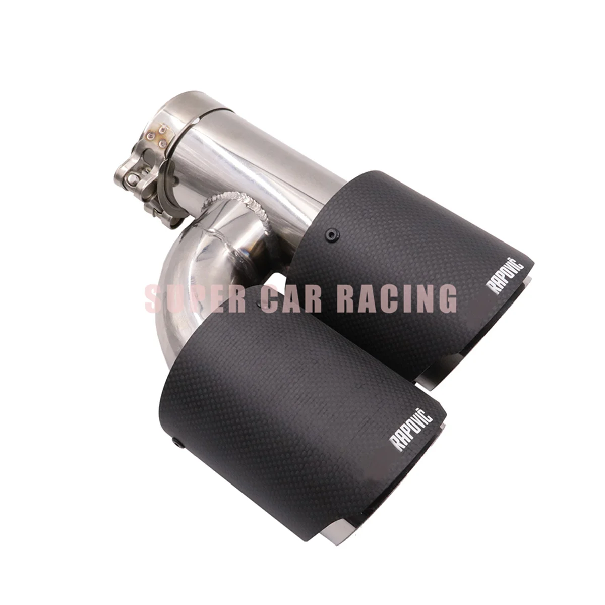 Автомобильный Стайлинг модифицированный двойной выхлопной глушитель из