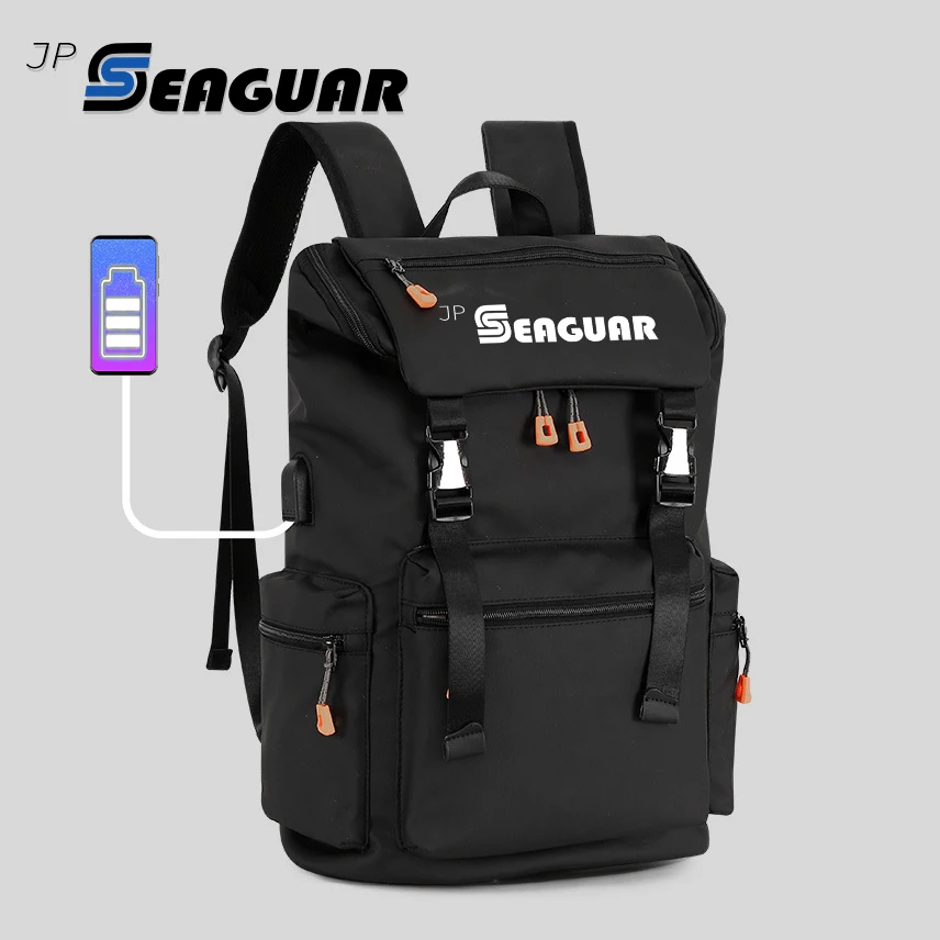 Фото SEAGUAR  Мужской рюкзак для рыбалки и путешествий, Спортивная тактическая сумка через плечо, мужская спортивная вместительная сумка для рыбалки и охоты, 2025 №3