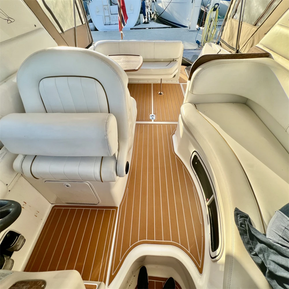 1997-2001 Sea Ray Sundancer 290 Платформа для плавания Кокпита Pad Лодка EVA Пол из тикового