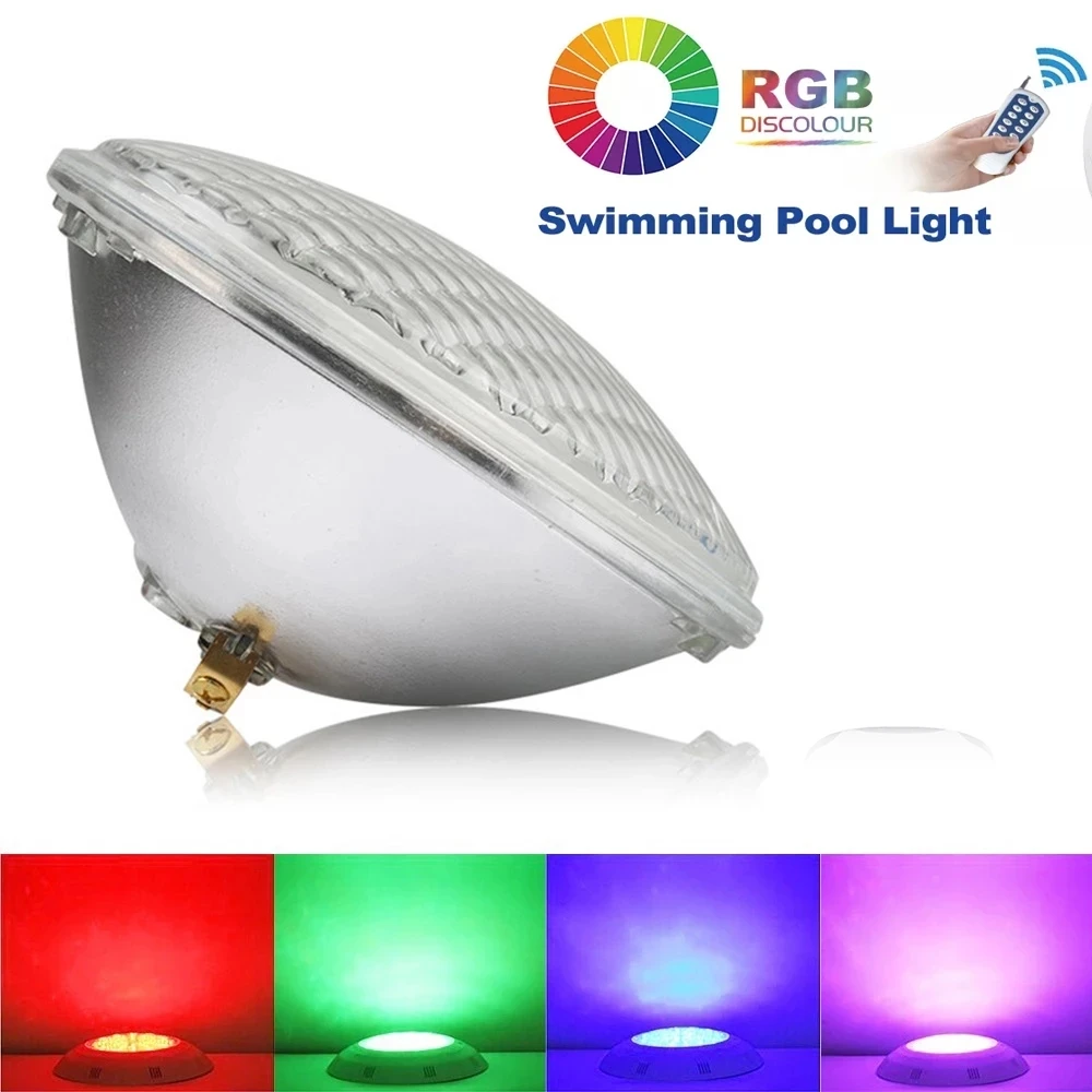 Фары для бассейна 18 Вт 36 Вт 54 Вт par 56 led white 12 В focos led para piscinas warm white cold white
