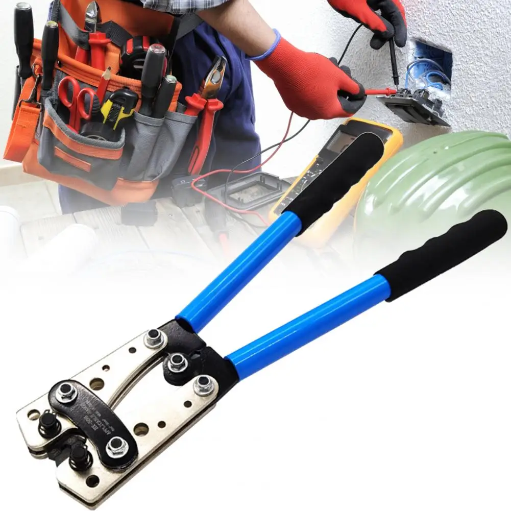 

HX-50B Обжимные щипцы 6-50 мм, автомобильный медный кольцевой кабель, клеммы для аккумулятора, инструмент для обжима кабеля