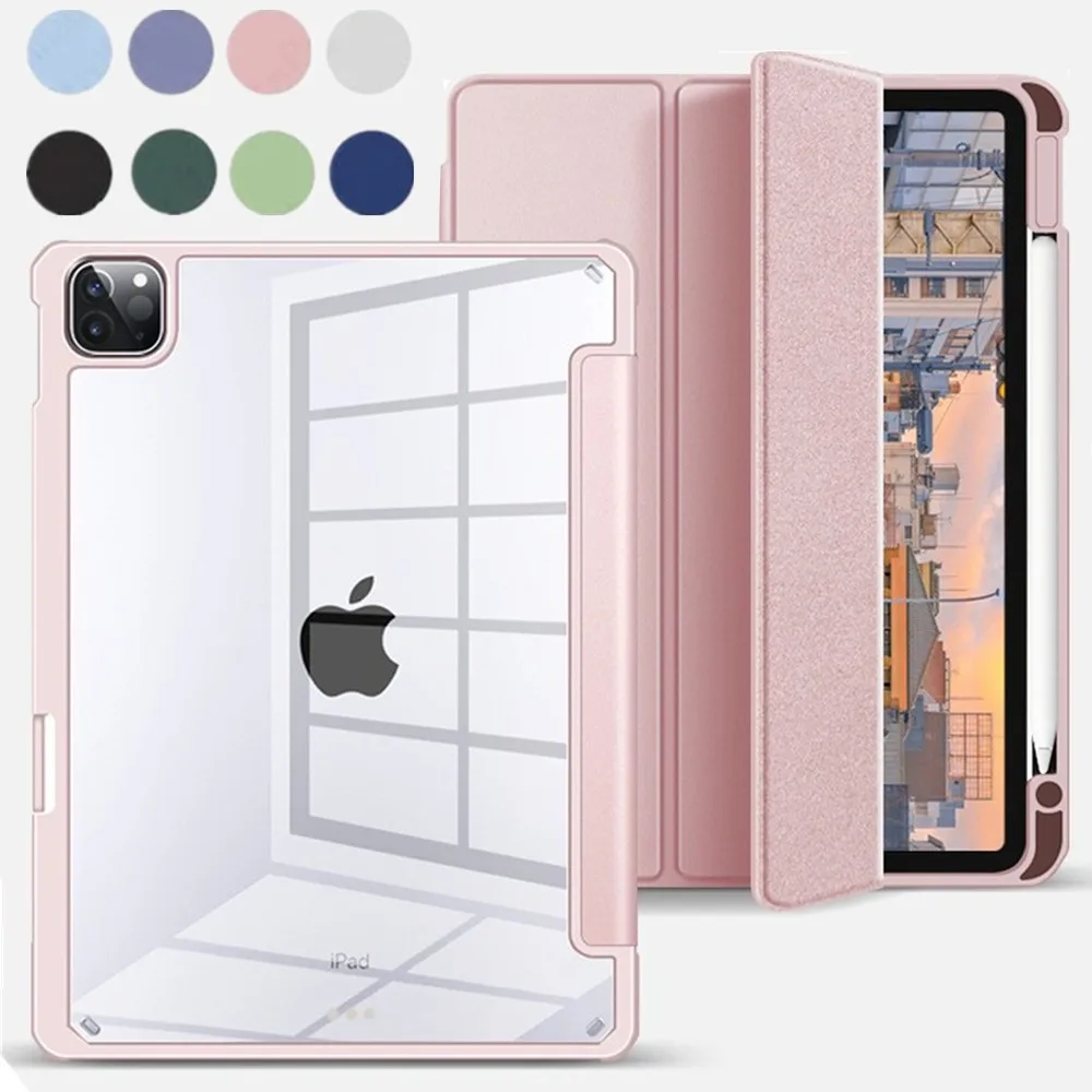 

Cover Funda For iPad Air 5 Air 4 10.9 Inch Mini 6 Pro 11 12.9 5th 6th 7th 8th 9th 10.2 10 th Generation Case With Pencil Holder