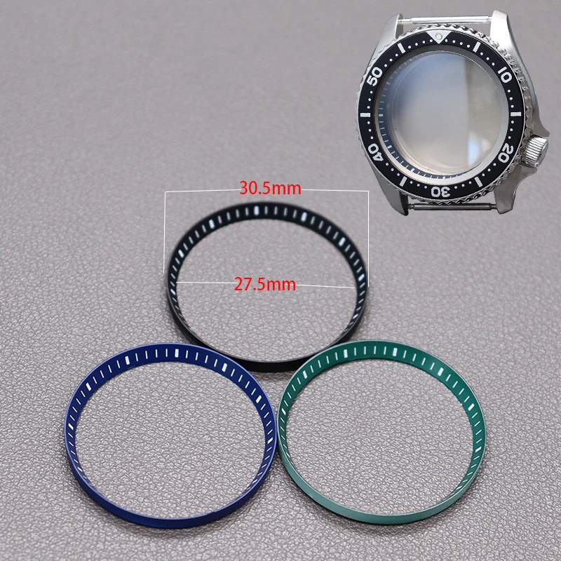 

30.5mm Watch Chapter Rings Mechanical Wristwatches Turtle Replace Accessories Fit Seiko SKX007 SKX009 SKX013 Modding Case Parts