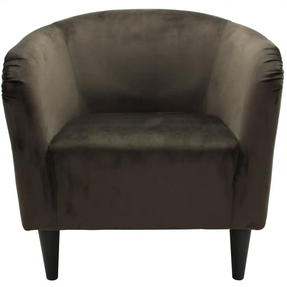 

Акцентное кресло из микрофибры, шоколадно-коричневое, для спальни, столовой, гостиной (в наличии в США)