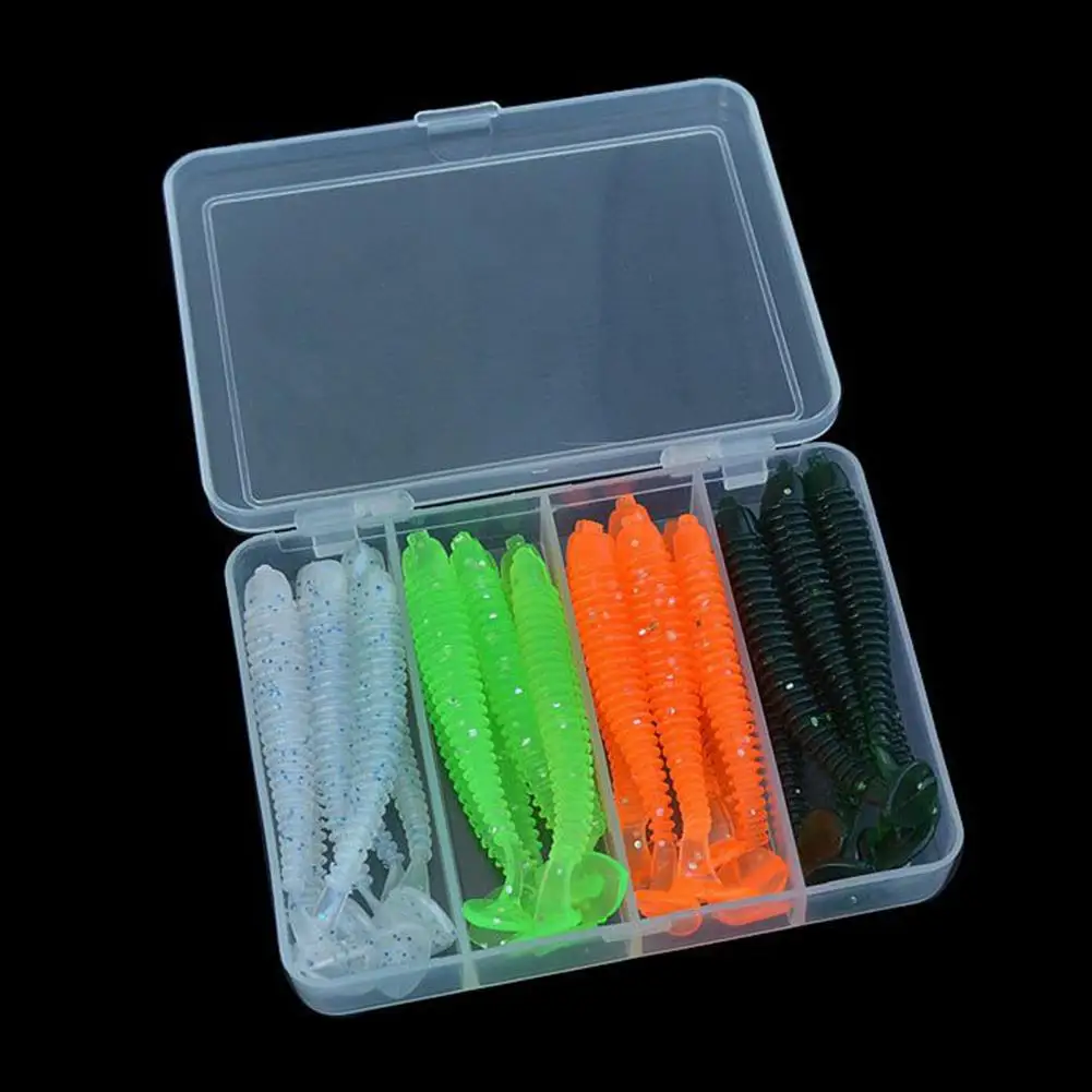 Fishing Storage Box Compact Durable Tackle Case PVC Baits for Outdoor | Спорт и развлечения