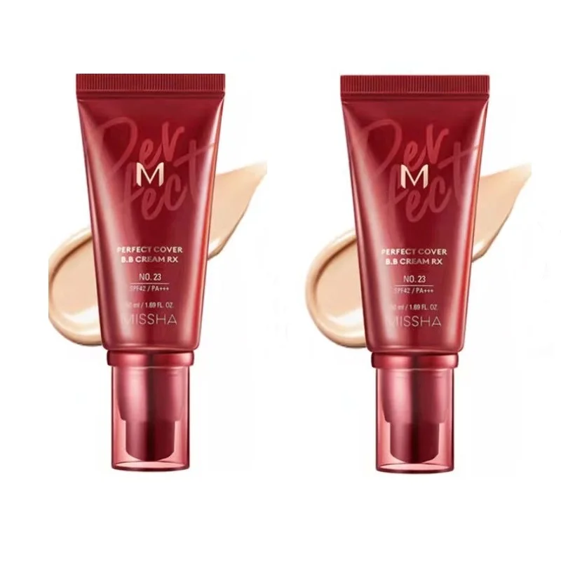 

2PCS MISSHA New Upgrade Red BB Cream #23 SPF42 /PA+++ 50ML Korea Cosmetics Makeup Base Face Care Whitening