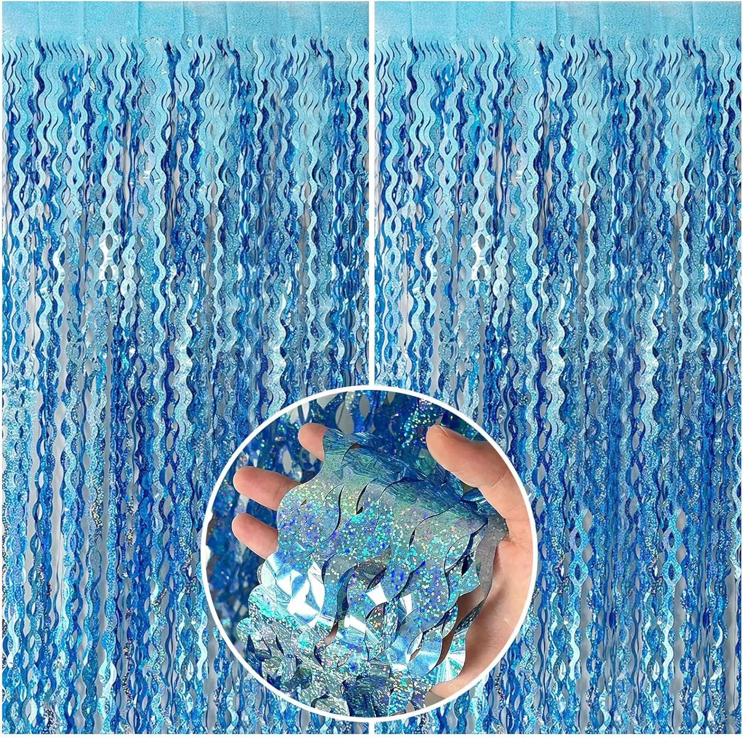 

Розовые фоновые занавески с бахромой youyouhuan