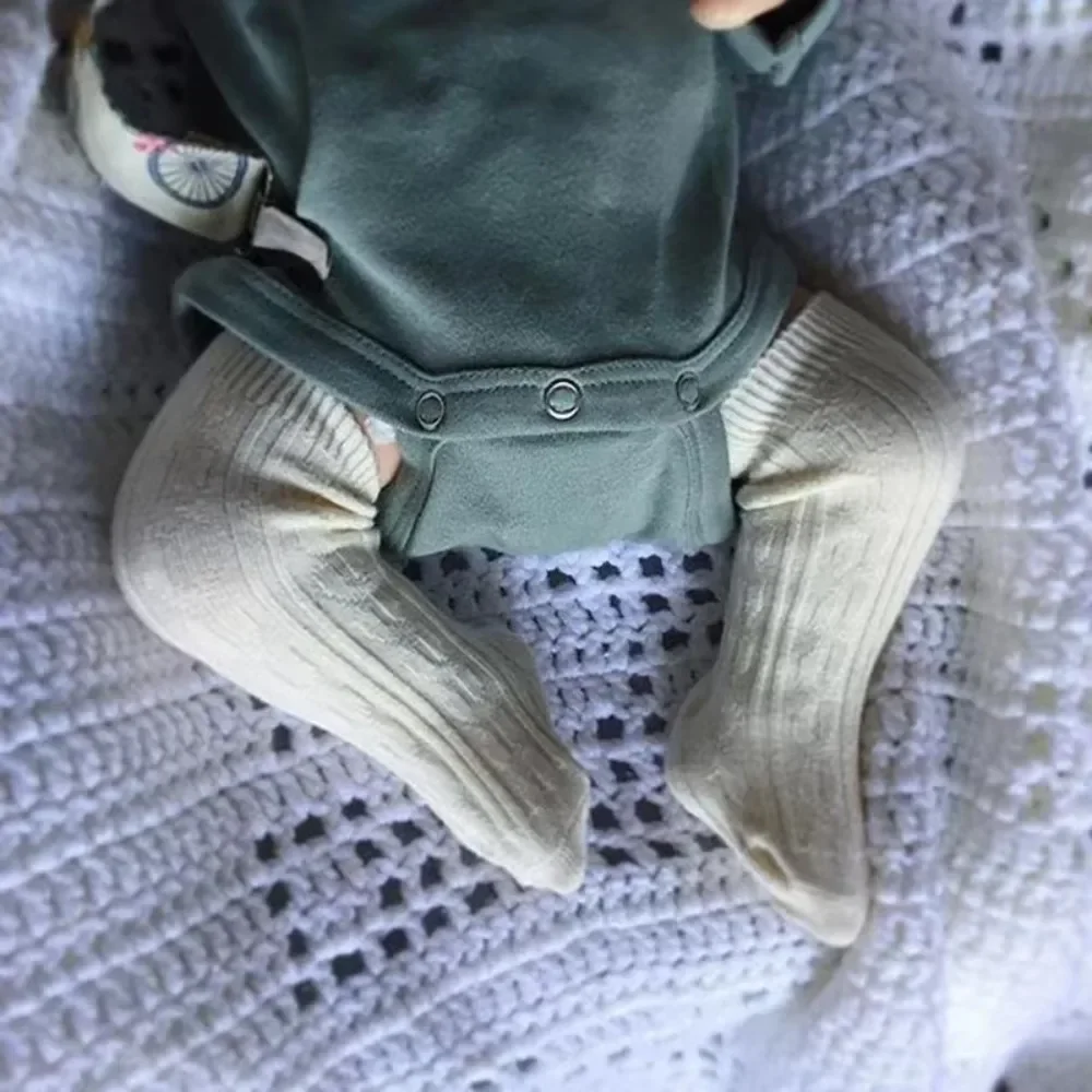 Силиконовая кукла Reborn Sleeping Newborn Baby Doll Loulou 49 см мягкая виниловая Muñecas Bebe ручная