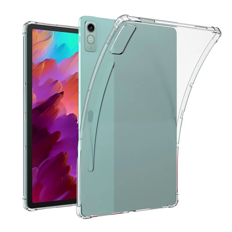 

TPU Cases For Lenovo XiaoXin Pad Pro 12.7 TB-731FC Tab P12 2023 Tablet Protective Cover Four Back Transparent Casing