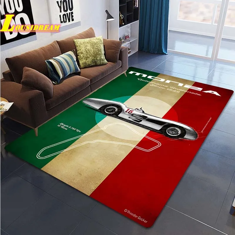 

Martini Racing Team Kids Play Carpet Decorative Carpet Anti-Slip Carpet Teen Room Decor Outdoor Travel Picnic Mat Birthday Gift