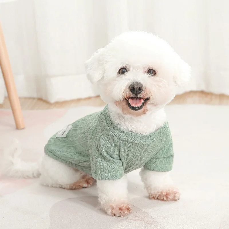 

Fashion Cute Dog Sweater Breathable Dogs Knitsweater Warm Comfort Dog Clothes For Teddy Chihuahua Yorkshire Puppy Clothing