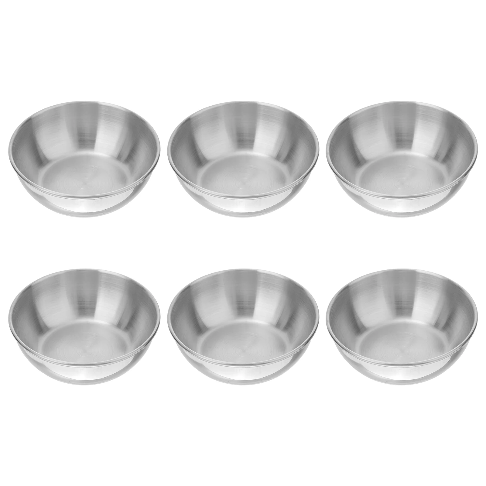 

Bowls Dipping Sauce Dish Metal Plates Dishes Steel Seasoningstainless Snack Bowl Flavor Small Cups Appetizer Olive Multi