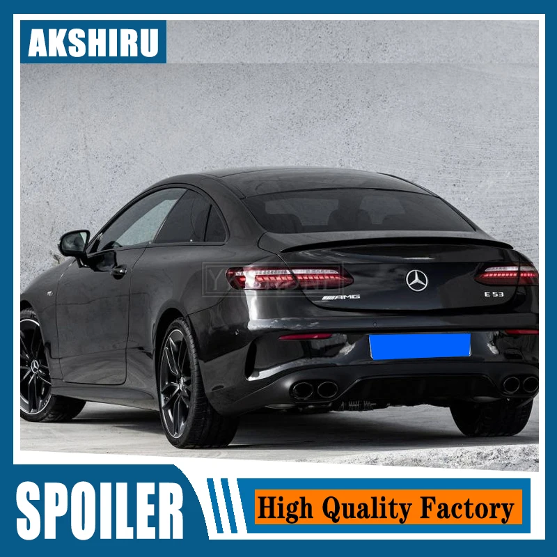 

Для Mercedes-Benz W213 E-COUPE 2-дверный W238 E200 E300 E53 2017-202020спойлер из АБС-пластика цвет автомобиля