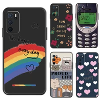 cute rainbow heart soft phone cases for oppo reno 2z 2f 3 4 pro 5z silicon back cover for reno 4 5 7 lite 6 7z ins pattern funda