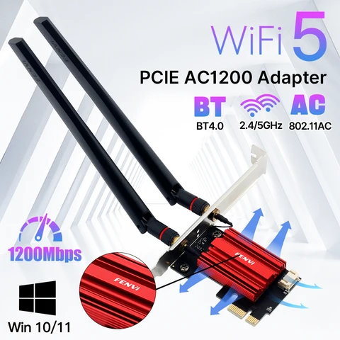 Fenvi WiFi5 AC1200 беспроводной адаптер